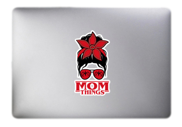Mom Things Sticker - Stranger Things Collection